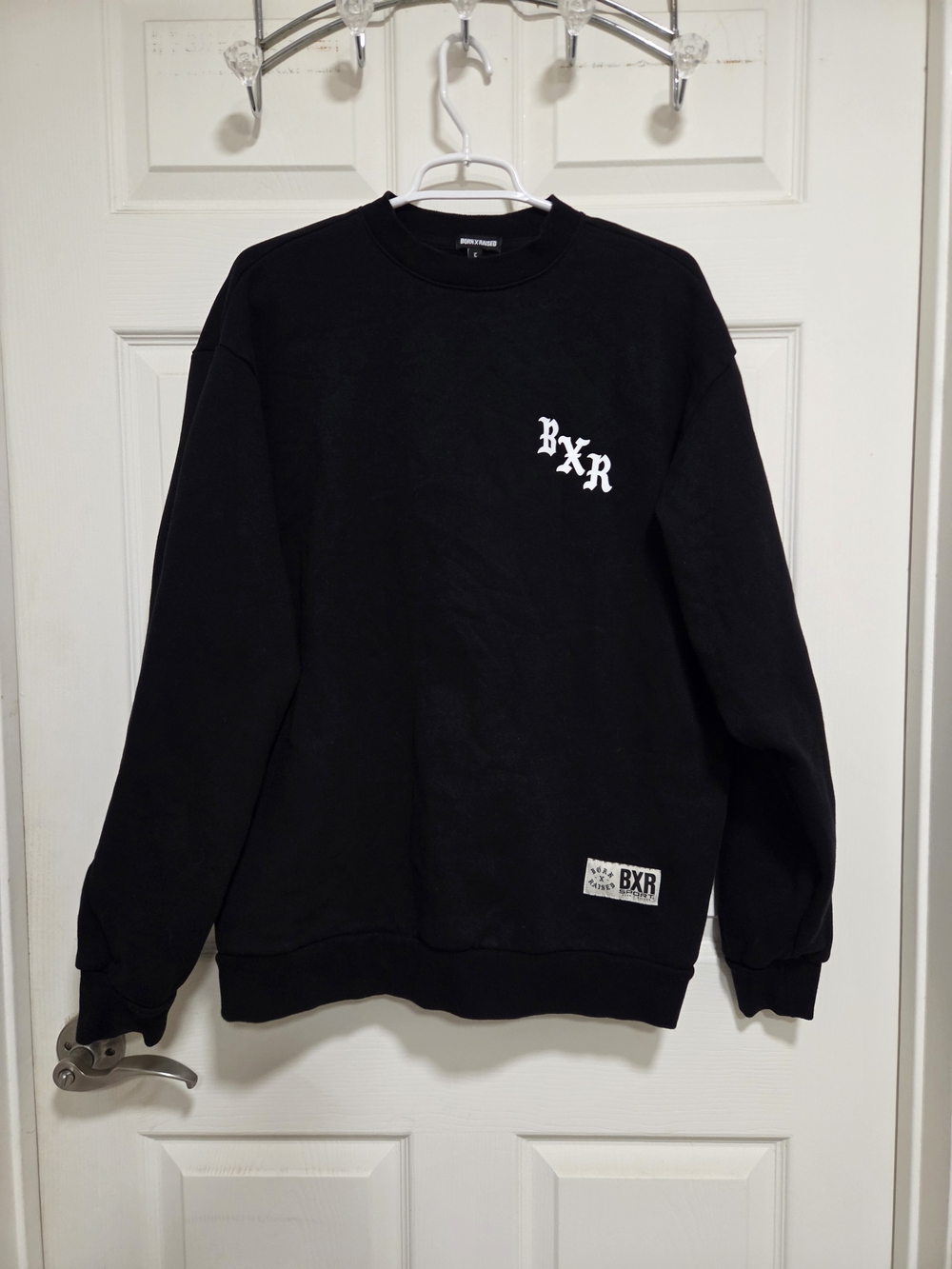 Born X Raised x Shoyoroll Memorial Crewneck Sweatshirt Black XL BJJ Limited 2025